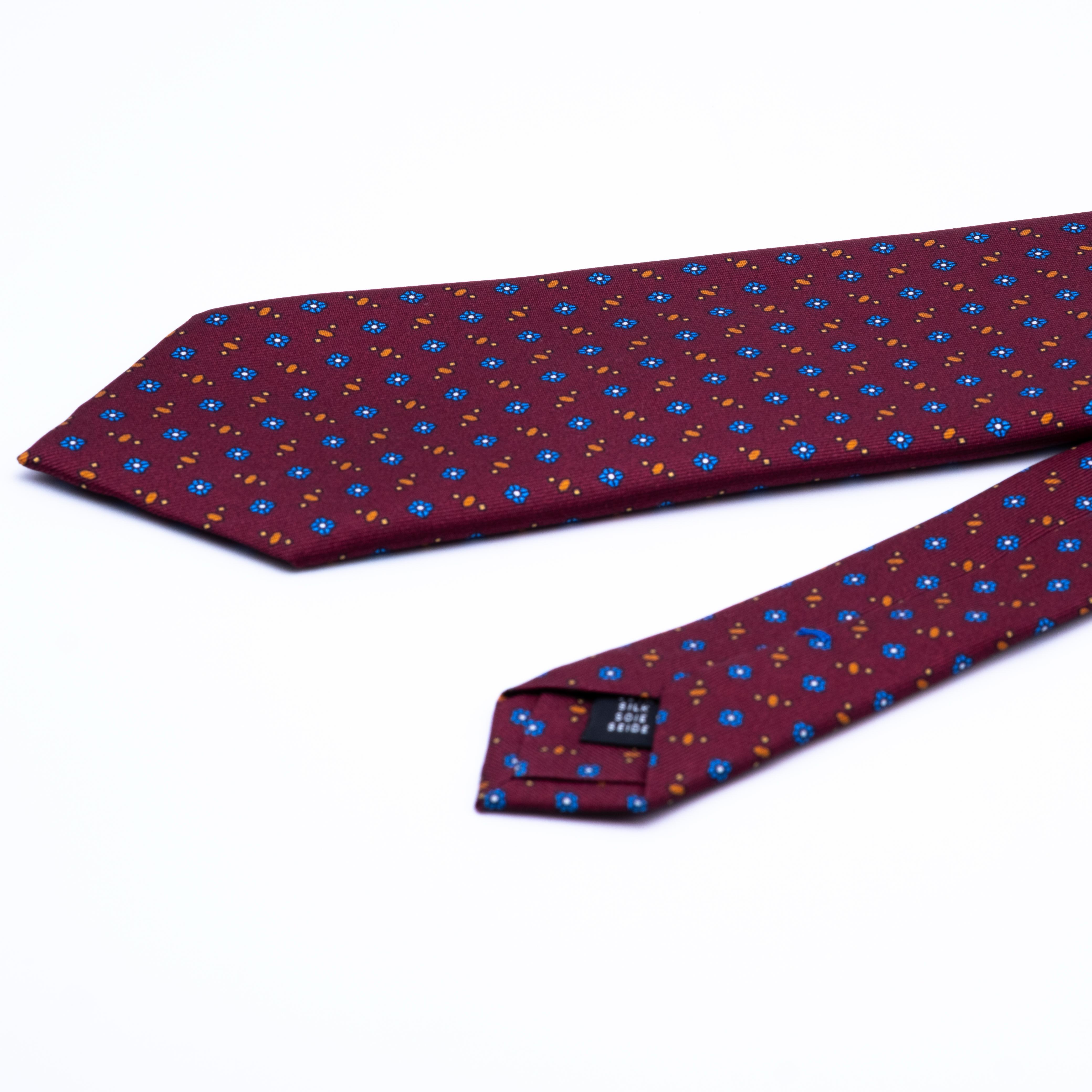 Cravatta Sartoriale 3 Pieghe 100% Seta Foderata