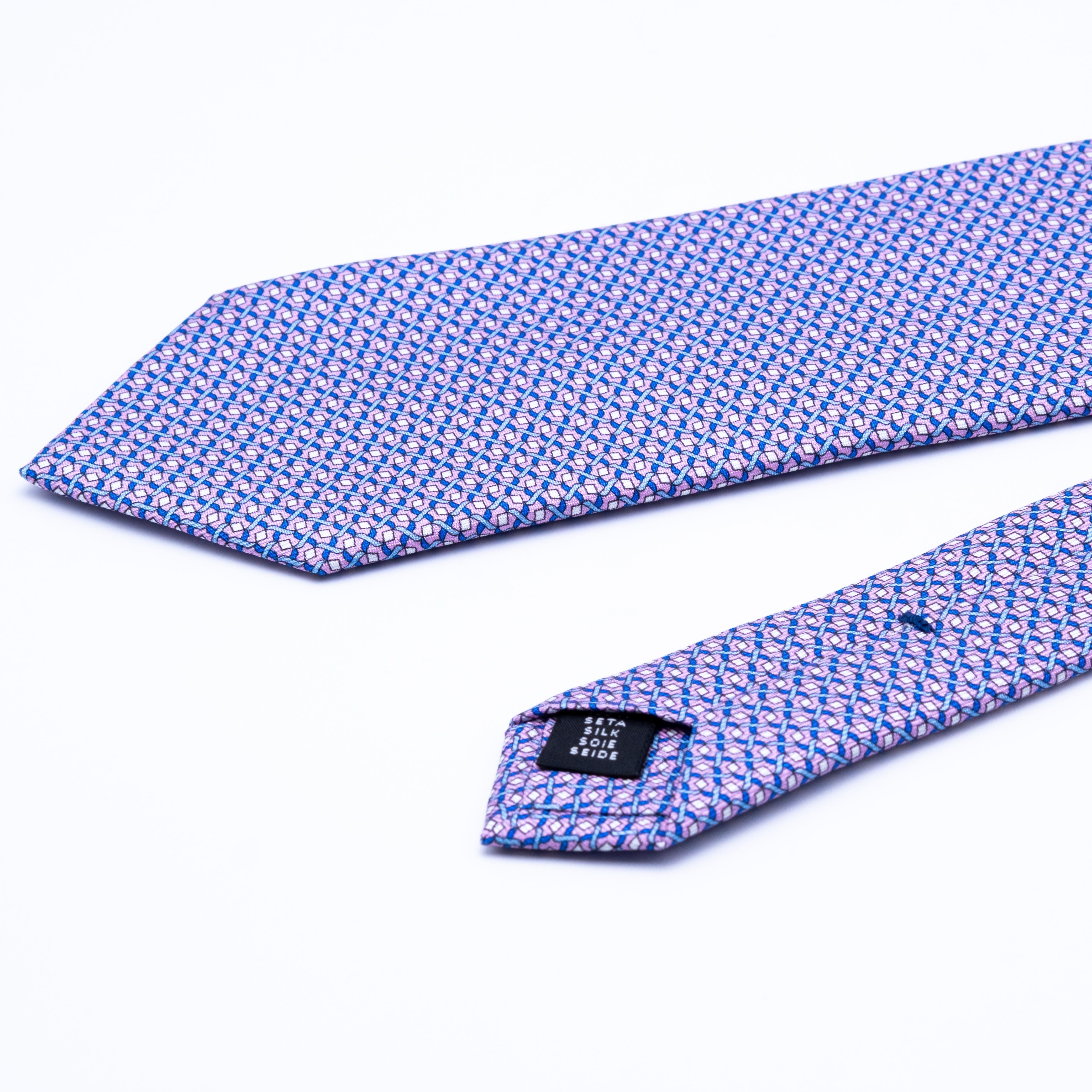 Cravatta Sartoriale 3 Pieghe 100% Seta Foderata