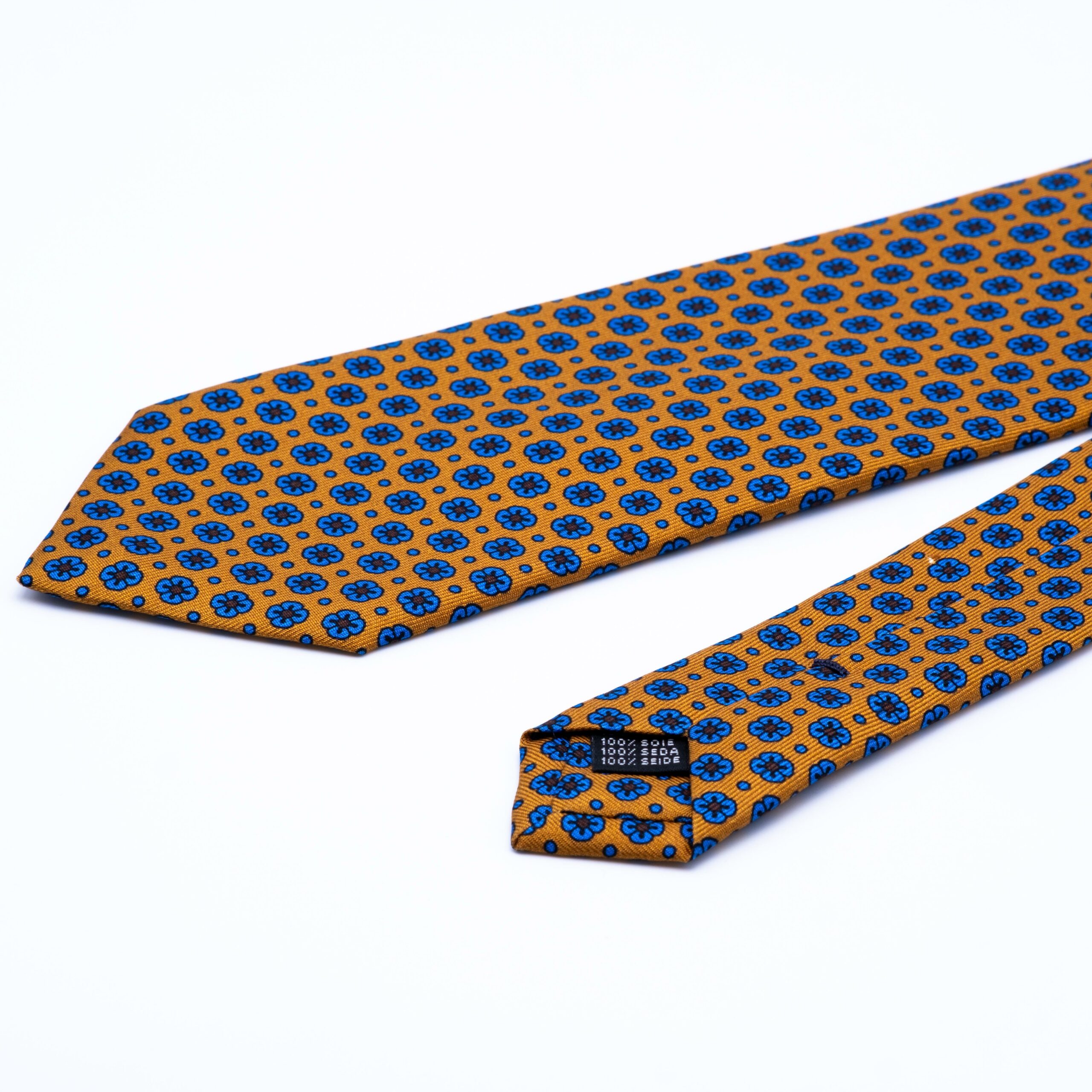 Cravatta Sartoriale 3 Pieghe 100% Seta Foderata