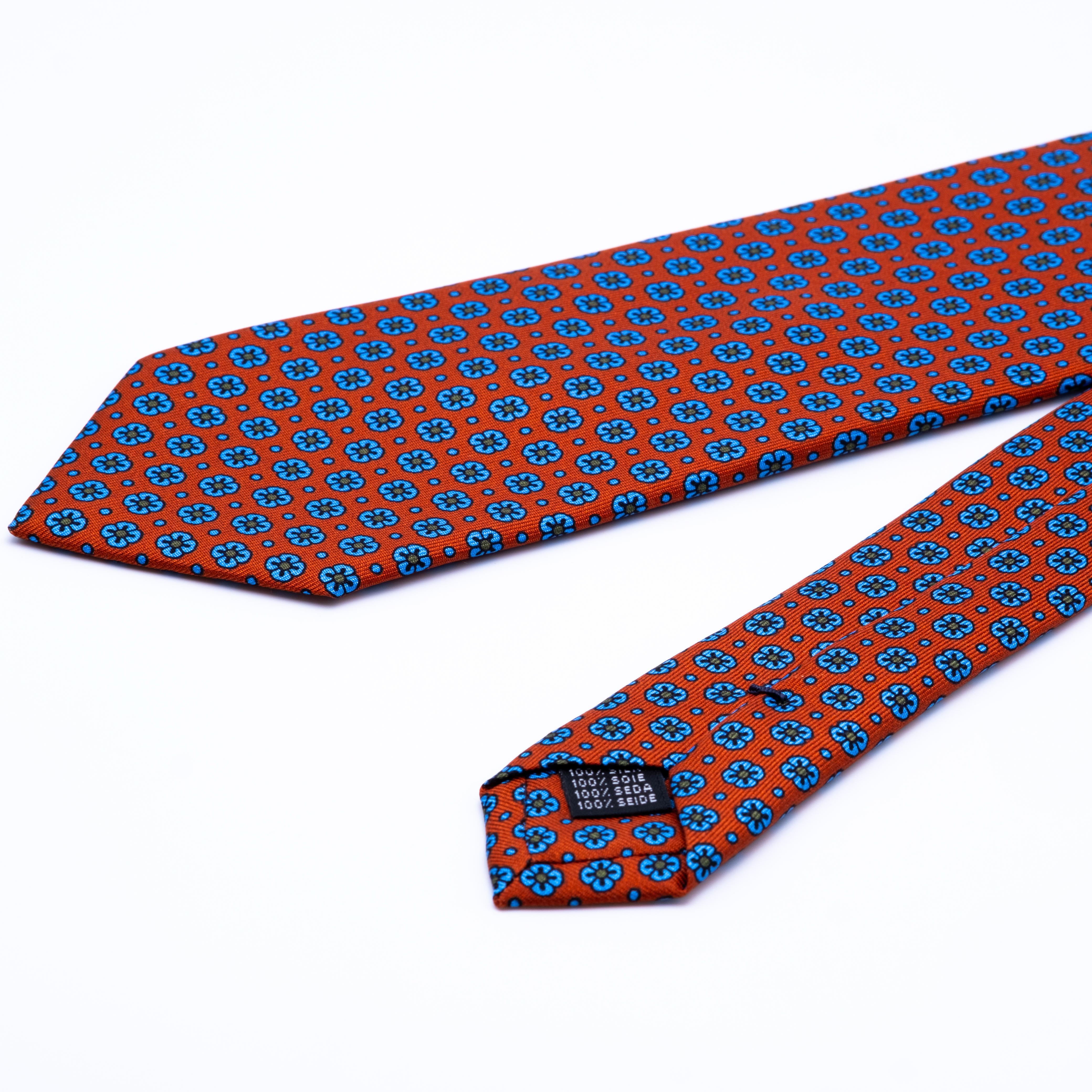 Cravatta Sartoriale 3 Pieghe 100% Seta Foderata