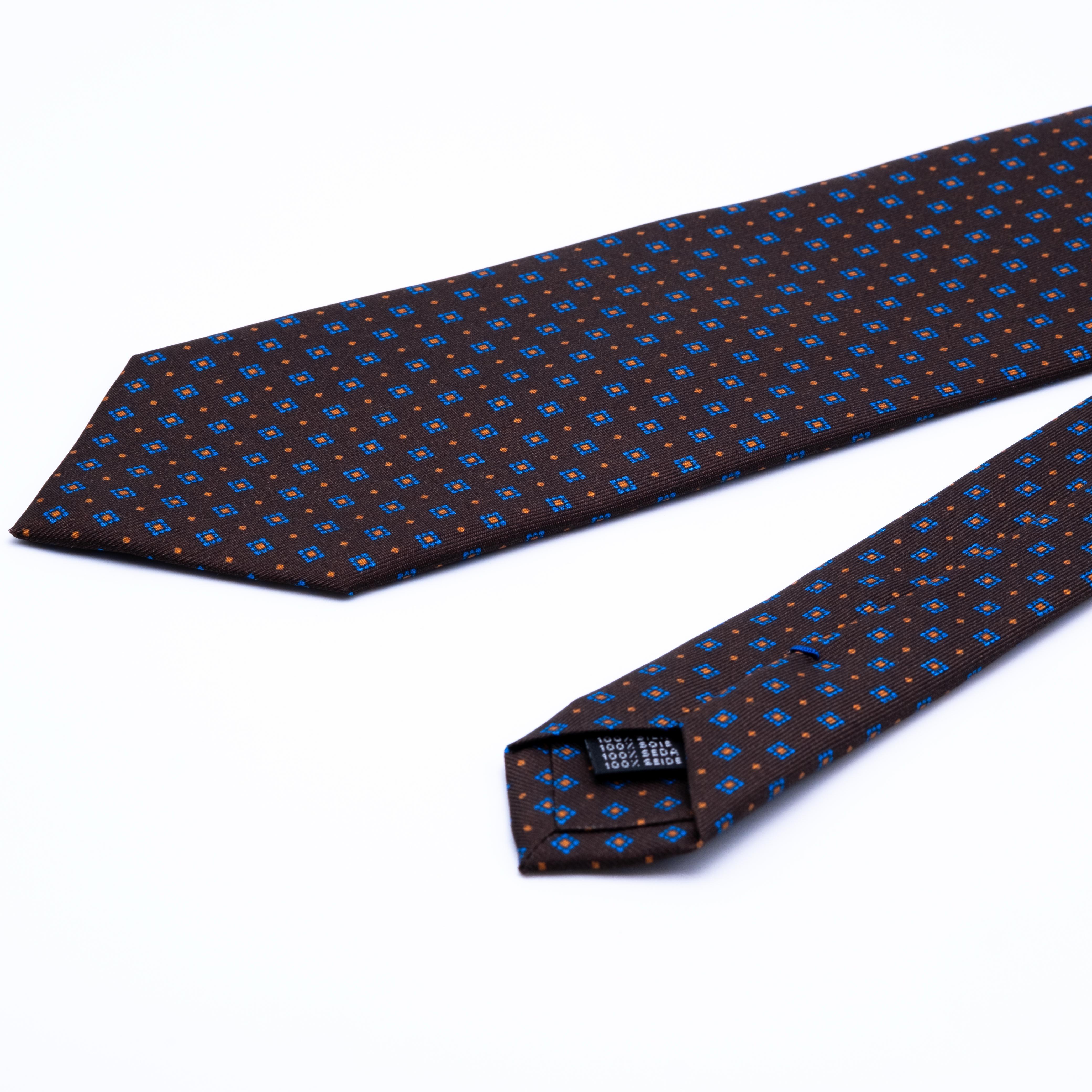 Cravatta Sartoriale 3 Pieghe 100% Seta Foderata