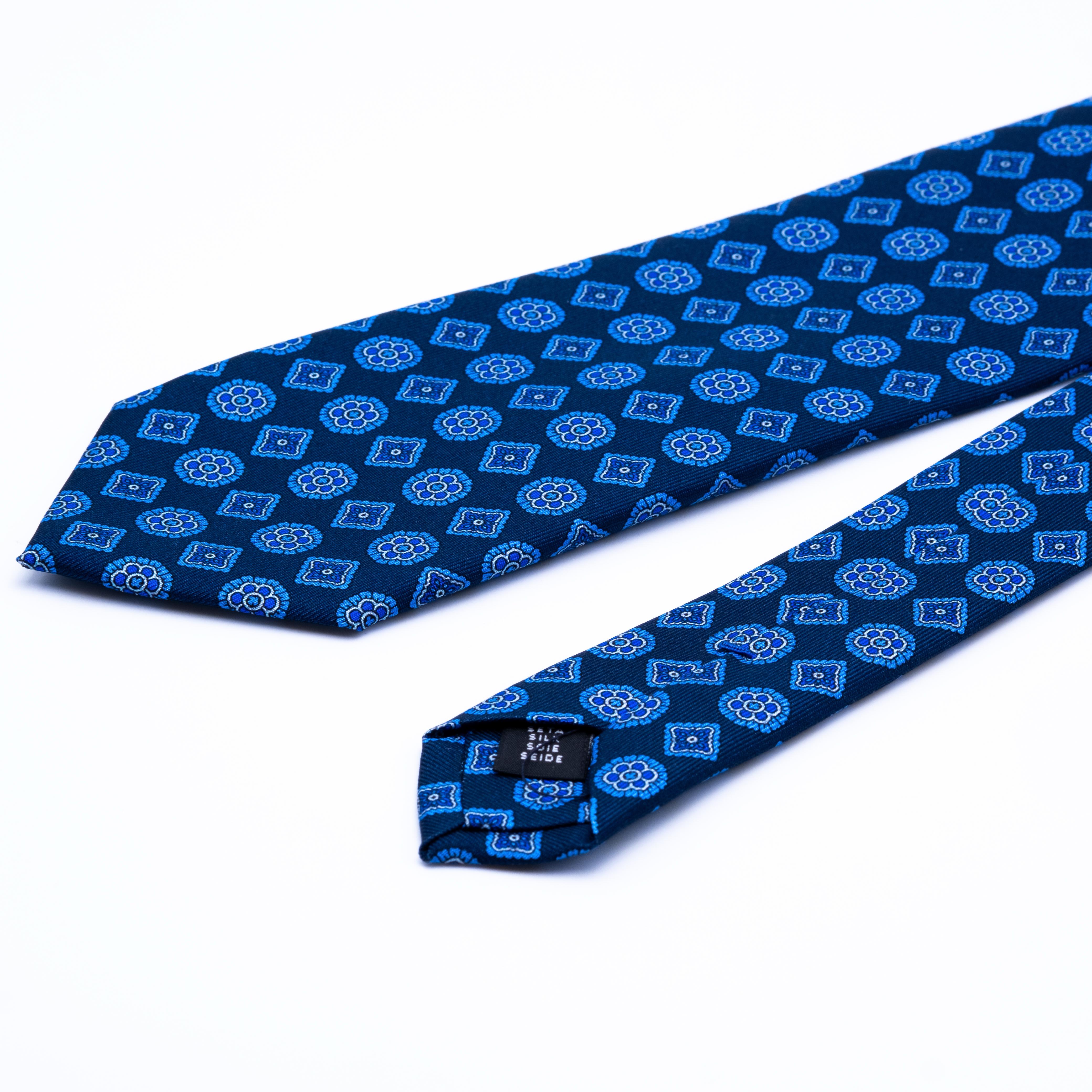 Cravatta Sartoriale 3 Pieghe 100% Seta Foderata