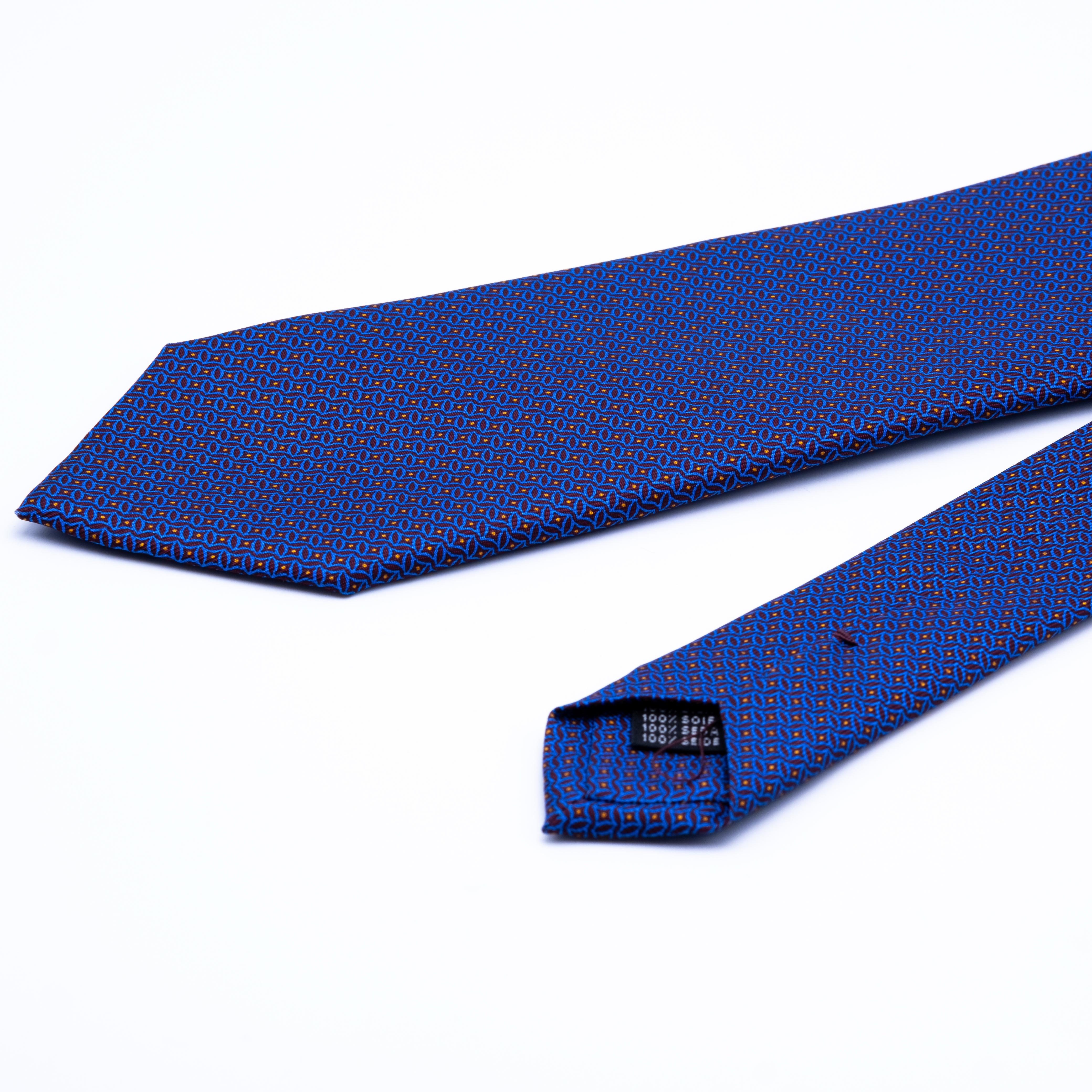 Cravatta Sartoriale 3 Pieghe 100% Seta Foderata